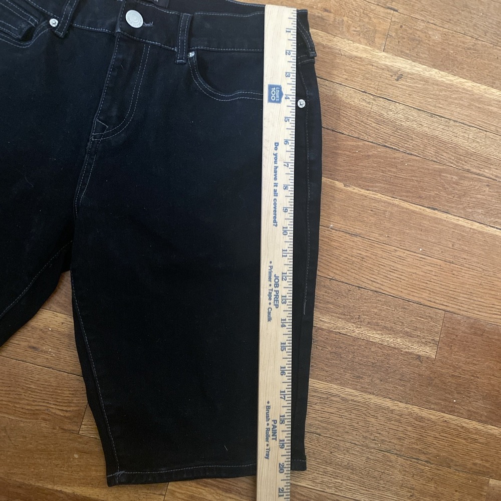 True Religion Ricky Relaxed Straight Flap Shorts Black Cotton Blend Men's 30 - Picture 10 of 13